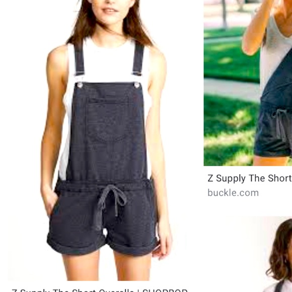 soft short overalls